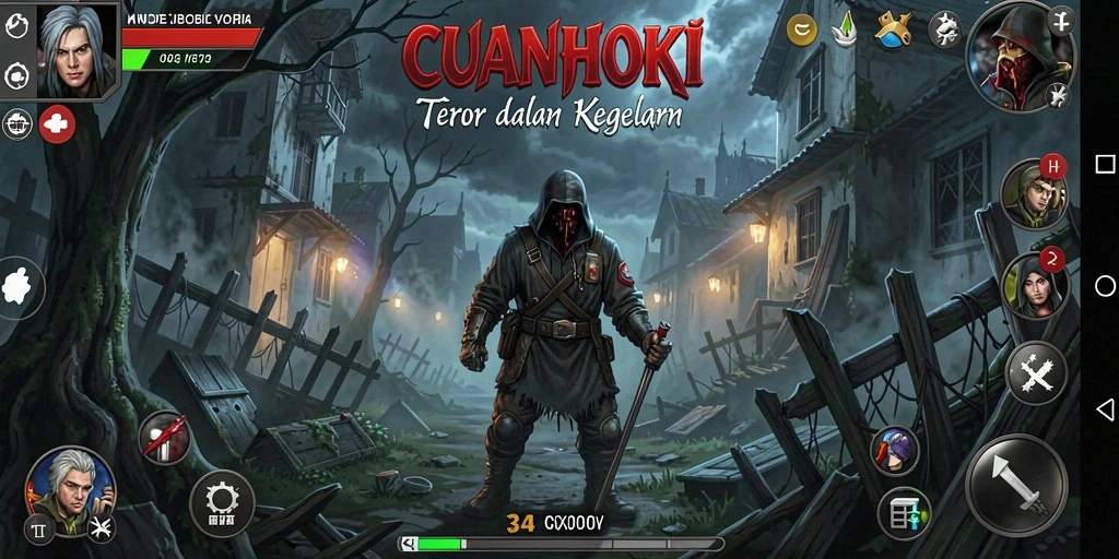 Gameplay menegangkan dengan suasana Horror yang mencekam.