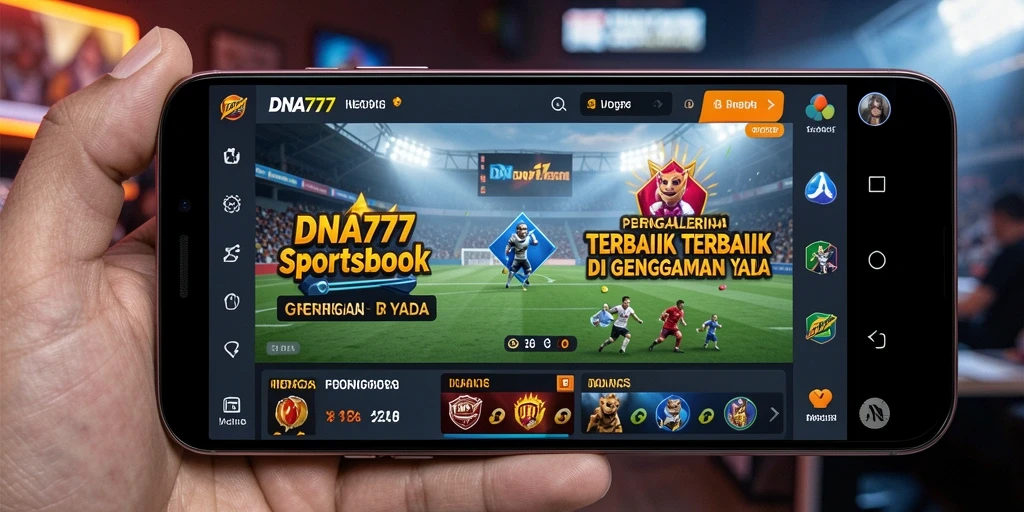 Tampilan gameplay Sportsbook yang menarik di DNA777.