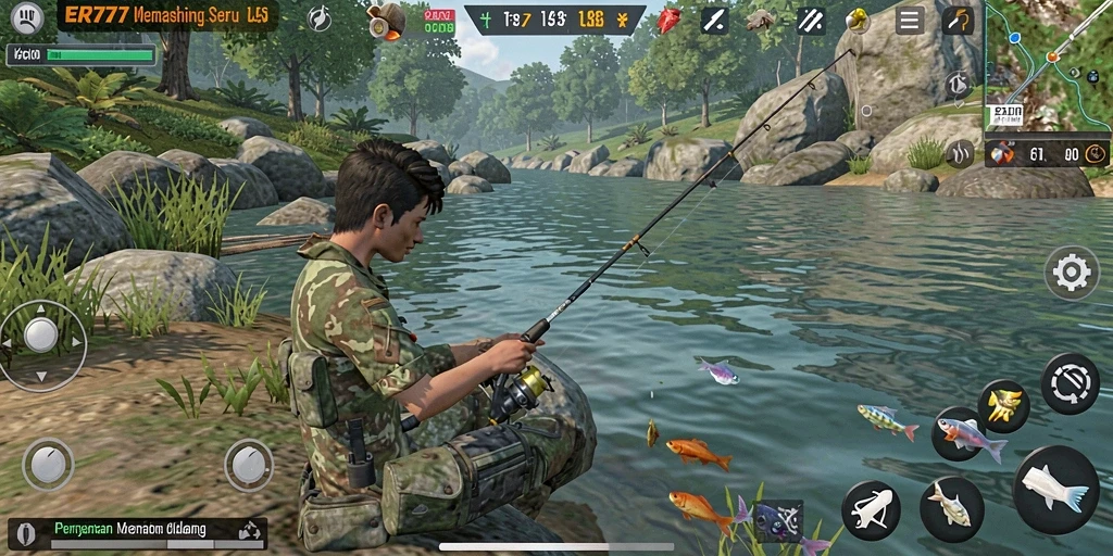 Tangkapan ikan yang luar biasa dalam game ER777.