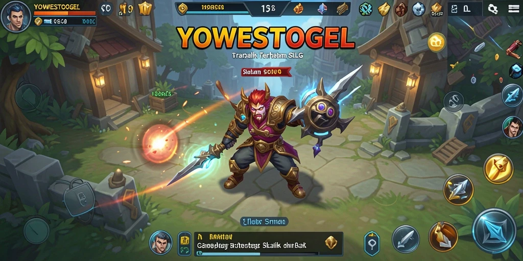 Tampilan gameplay YOWESTOGEL yang menarik dan strategis.